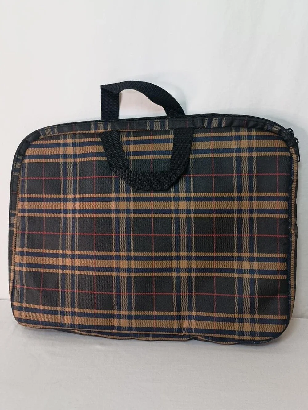 Plaid Laptop/Briefcase Carrying Soft Case Classic